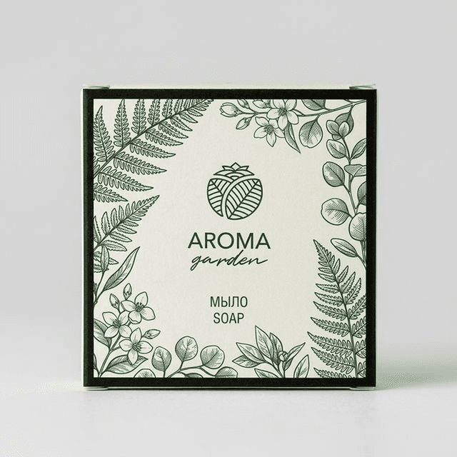 "AROMA GARDEN" Мыло одноразовое в картоне 20 гр