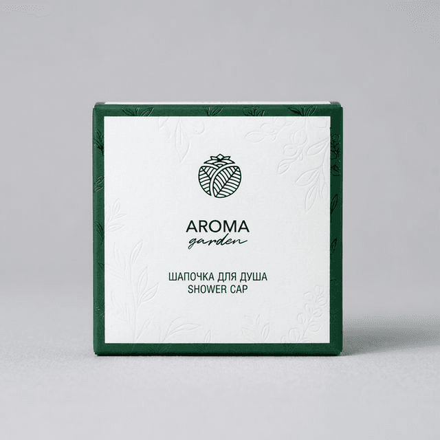 "AROMA GARDEN" Шапочка для душа одноразовая в картоне