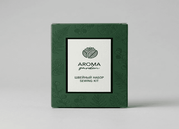"AROMA GARDEN" Швейный набор для гостиниц в картоне