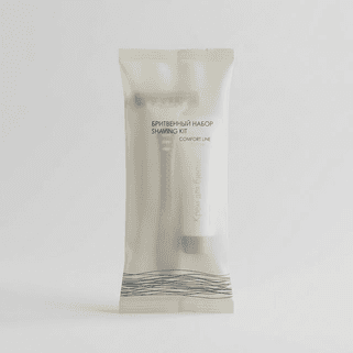 "COMFORT LINE" Бритвенный набор для гостиниц, одноразовый, в пакете