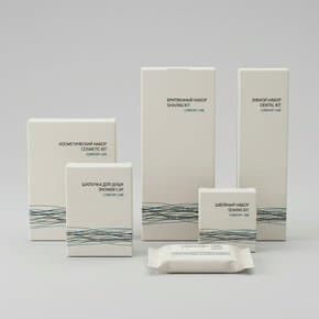 "COMFORT LINE" одноразовый бритвенный набор для гостиниц в картоне