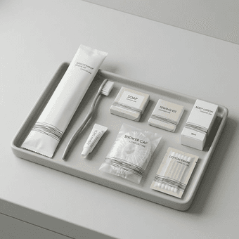 "COMFORT LINE" щетка зубная, паста, одноразовый набор для гостиниц в пакете