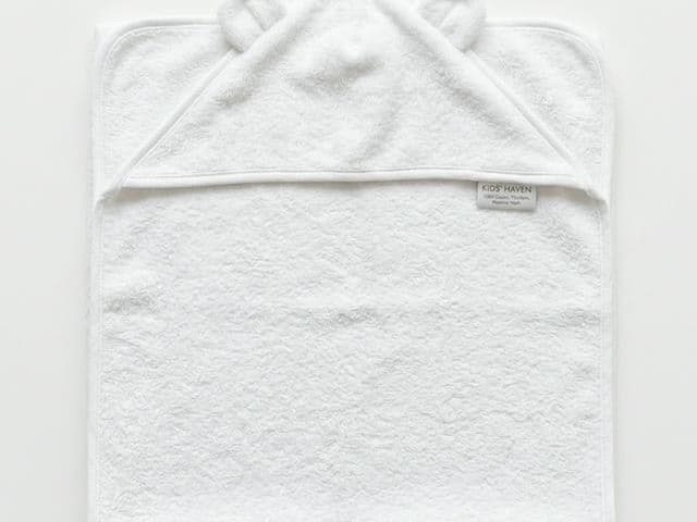 Полотенце детское с капюшоном 75×75