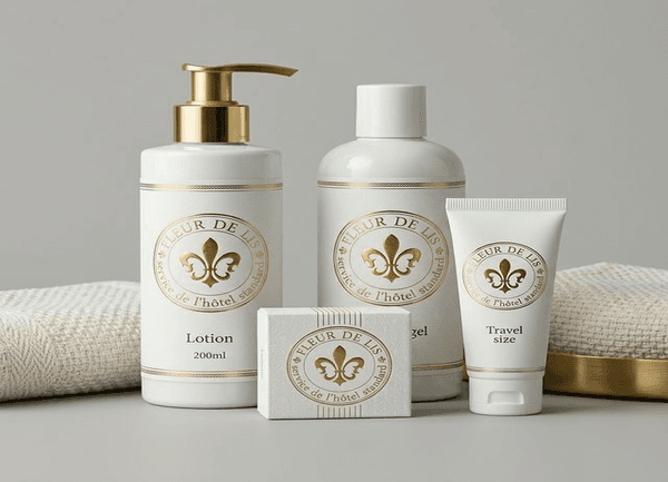 "Fleur de Lis" Маникюрный одноразовый набор для гостиниц в картоне