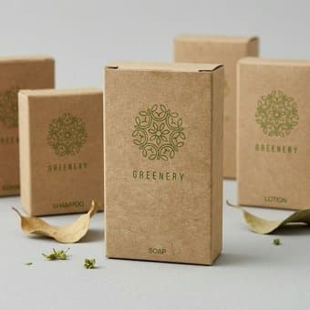 "GREENERY" Мыло в картоне, 13гр