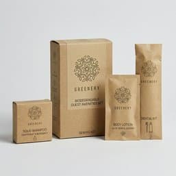 "GREENERY" Швейный набор для гостиниц в картоне