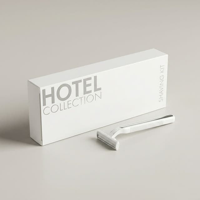 "HOTEL COLLECTION" Бритвенный набор для гостиниц в картоне