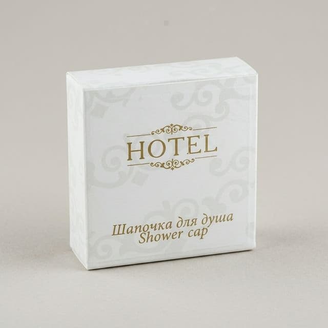 "HOTEL" Шапочка для душа в картоне