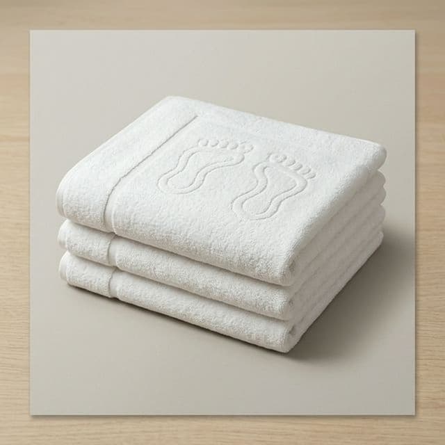 Коврик для ванной хлопковый 50×80 см