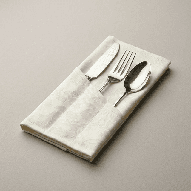 Куверт на 3 предмета из ткани "Журавинка" (88%  п/э, 12% х/б)