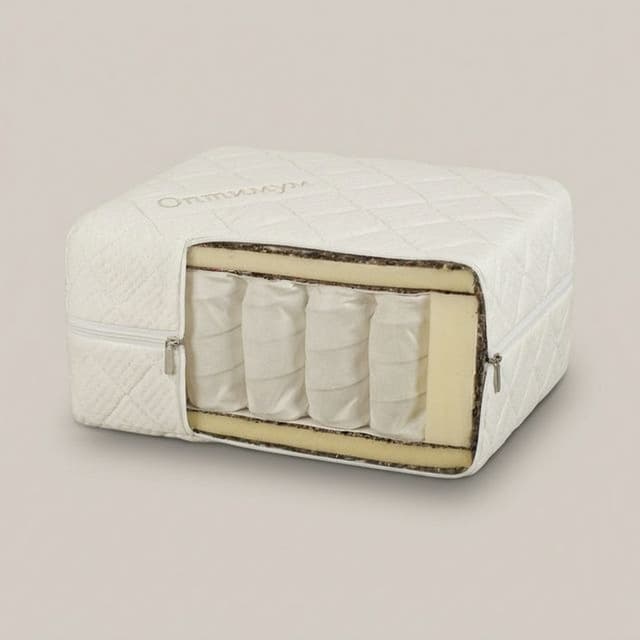 Матрас на блоке независимых пружин "Оптимум" чехол из жаккарда