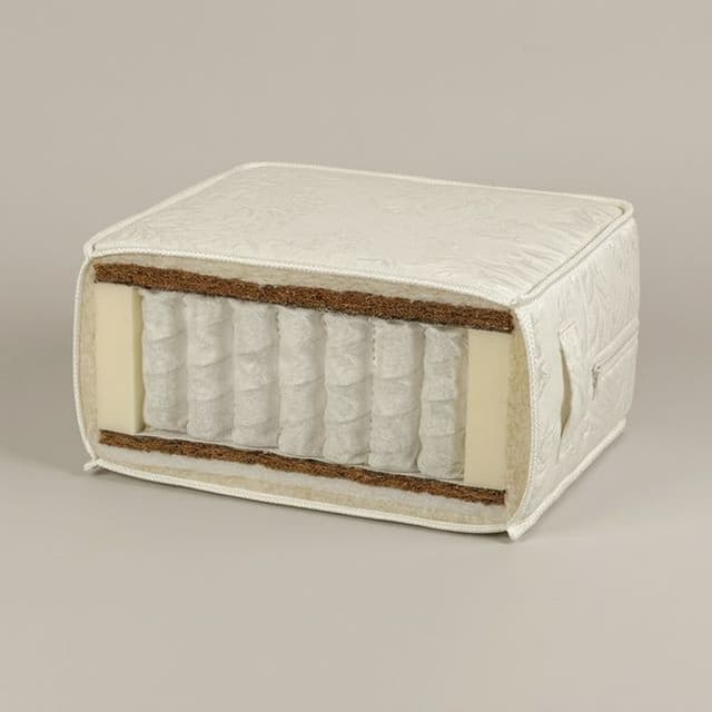 Матрас на блоке независимых пружин "Мульти Кокос Струтто" чехол из жаккарда