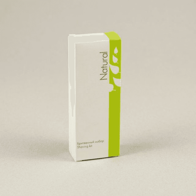 "Natural" Бритвенный набор для гостиниц в картоне
