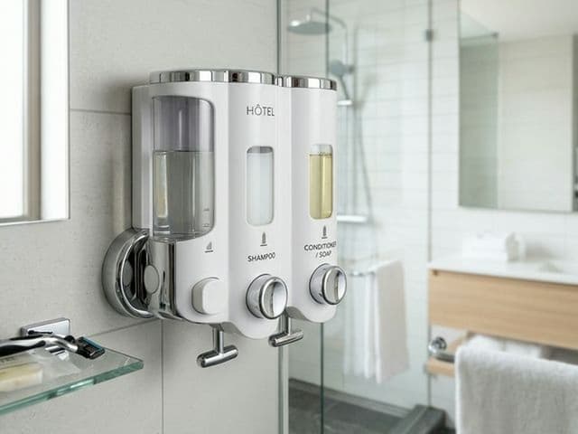 Диспенсер для шампуня настенный