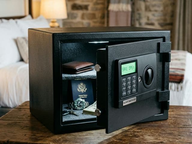 Сейф гостиничный электронный