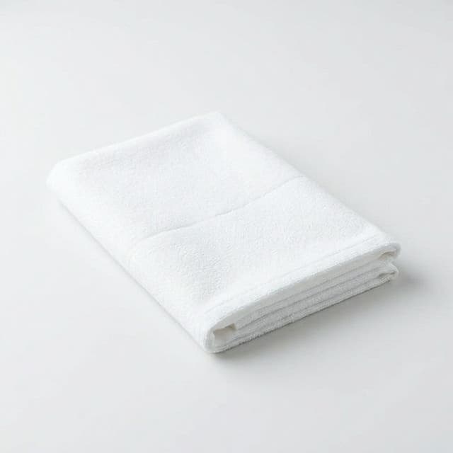 Салфетка двойная петля 500 г/м2 цвет белый