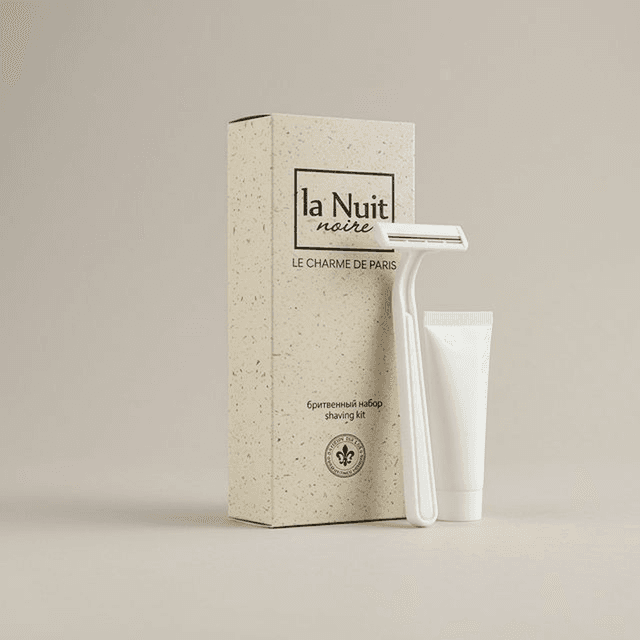 "Серия La Nuit Noire" Бритвенный набор в картоне