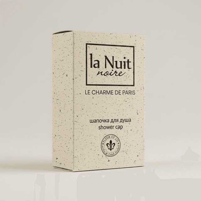 "Серия La Nuit Noire" Шапочка для душа в картонe