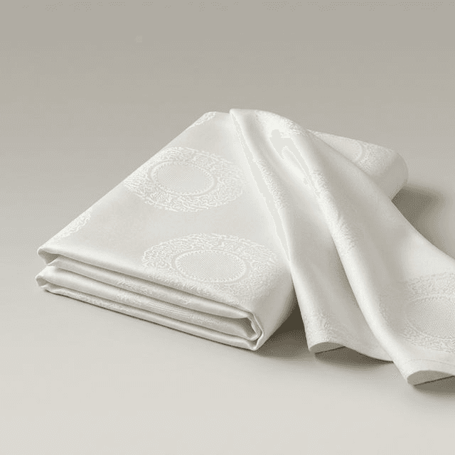 Скатерть круглая из ткани "SET" (50% х/б, 50% п/э)