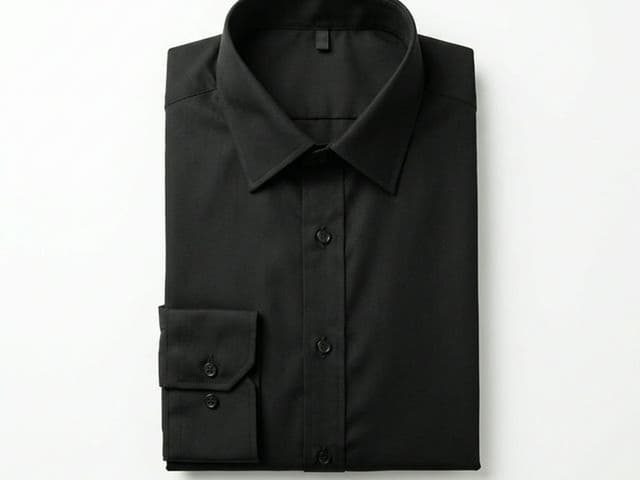 Рубашка официанта чёрная S–XXL