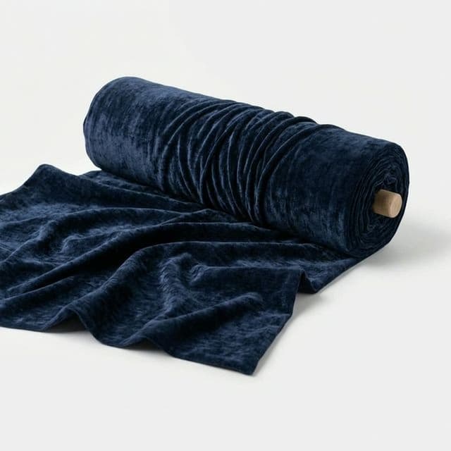 Ткань Бархат Синий