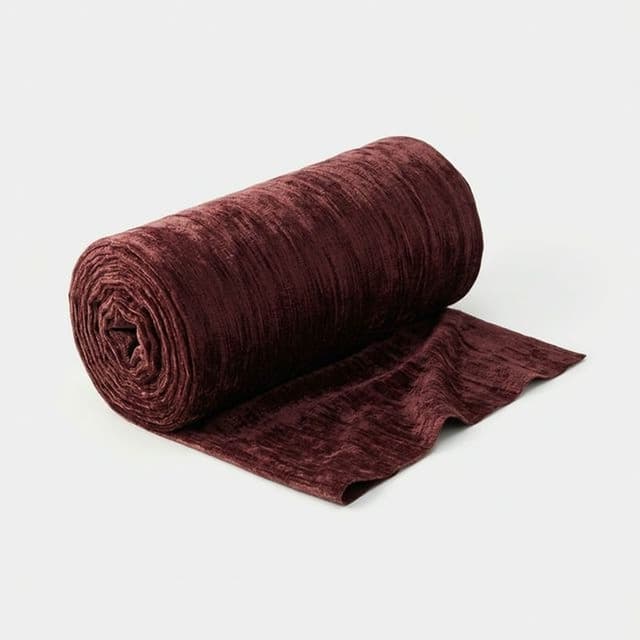 Ткань Шенилл Бордовый