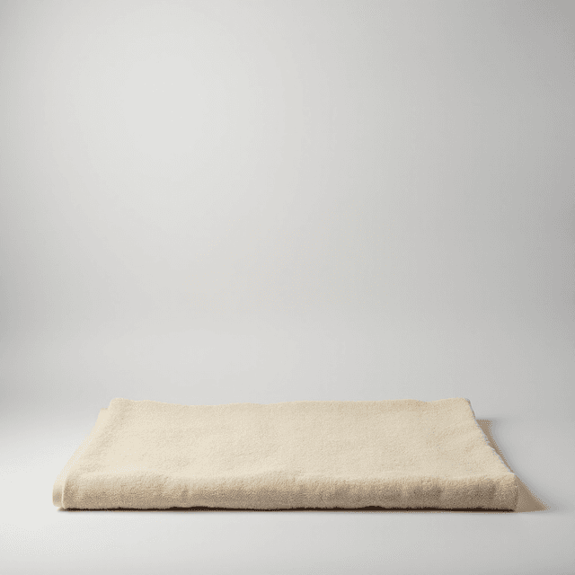 Коврик для ванной махровый 650 г/м2, 50x70, бежевый