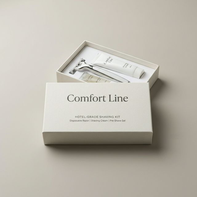 "COMFORT LINE" Бритвенный набор для гостиниц, одноразовый, в пакете