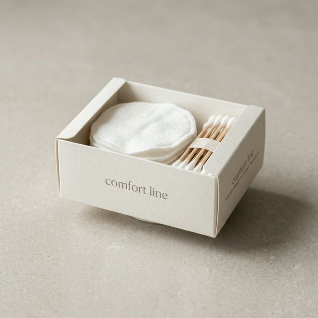 "COMFORT LINE" Гигиенический набор для гостиниц в картоне (ватн. диски, палочки, пилочка)