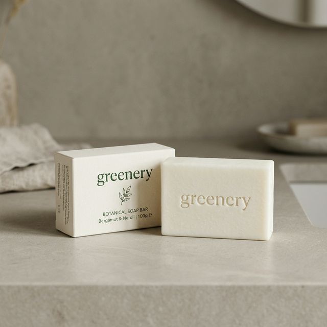 "GREENERY" Мыло 20г, флопак