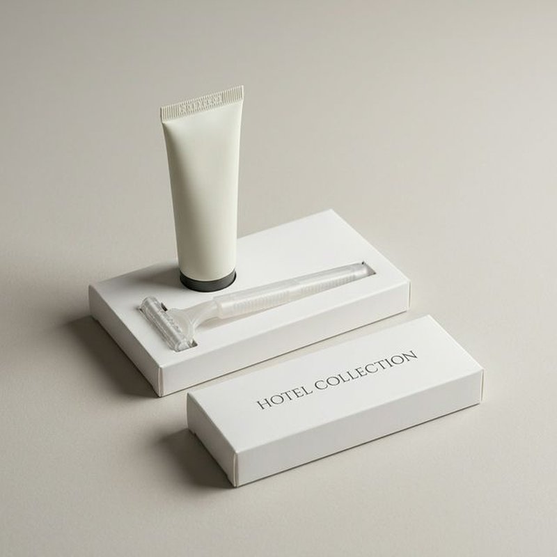 "HOTEL" Бритвенный набор для гостиниц в пакете