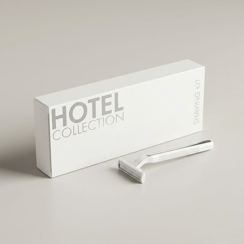 "HOTEL COLLECTION" Бритвенный набор для гостиниц в картоне