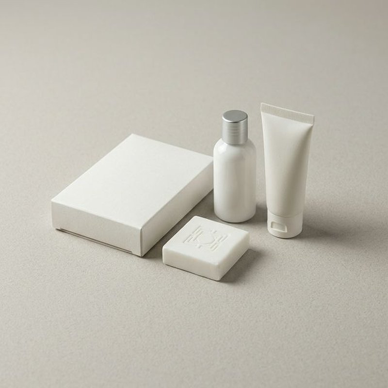 "HOTEL COLLECTION" Косметический набор для гостиниц в картоне (ватн. диски, палочки, пилочка)