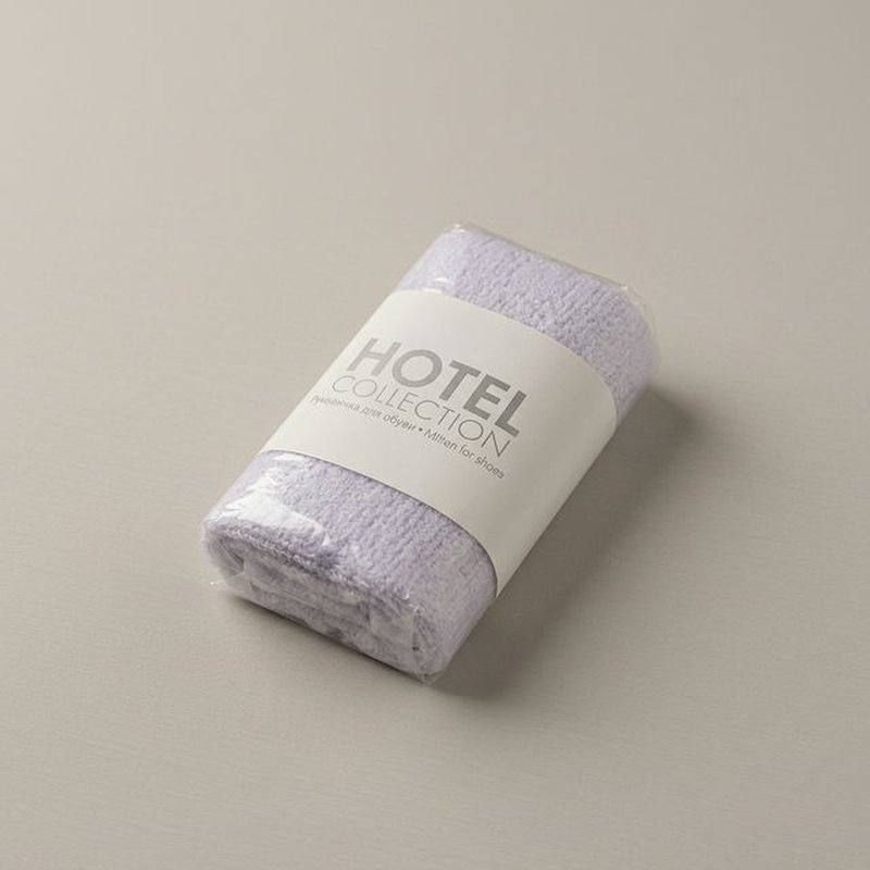 "HOTEL COLLECTION" Рукавичка для обуви в пакете